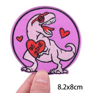 Patchs brodés personnalisés en gros, mignons, de dessins animés, à faire soi-même, animaux, à thermocoller pour vêtements - Product Image 4