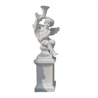OEM Design Naturstein Hands chnitzerei kleine Engel Statue Dekoration Steins chnitzerei und Skulptur