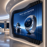 Pantalla LED Interactiva Dinámica para Escenarios, Resistente al Agua IP65, Brillo de 10000cd/m, Garantía de 3 Años, Fácil Instalación