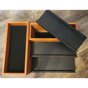 Organizador de Colonia de madera de 3 niveles para hombres, organizador de perfumes con almacenamiento de cajones, organizador de soporte de Colonia incluye espacio de almacenamiento oculto - Product Image 2