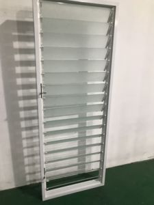 Ventana de Persiana Fija de Vidrio de Alta Calidad AMJ, Persianas Ajustables de Aluminio, <span class=keywords><strong>Ventanas</strong></span> de Aluminio <span class=keywords><strong>para</strong></span> Villas, Hoteles y Comercios - Product Image 2