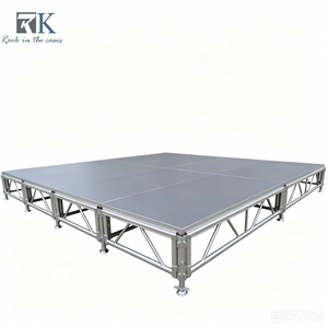 เวทีขนาดเล็ก, เวทีเตี้ย, เวทีอะลูมิเนียมสำหรับการแสดงในร่มและกลางแจ้ง - Product Image 1