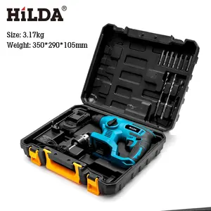 21V Cordless Power Tools Không Chổi Than Sạc Lithium-Ion Pin Điện Phá Dỡ Jack Búa Khoan Rotary