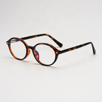 Lunettes d'ordinateur anti-lumière bleue à monture intégrale TR90, montures géométriques unisexes pour adultes, montures optiques en acétate, logo personnalisé