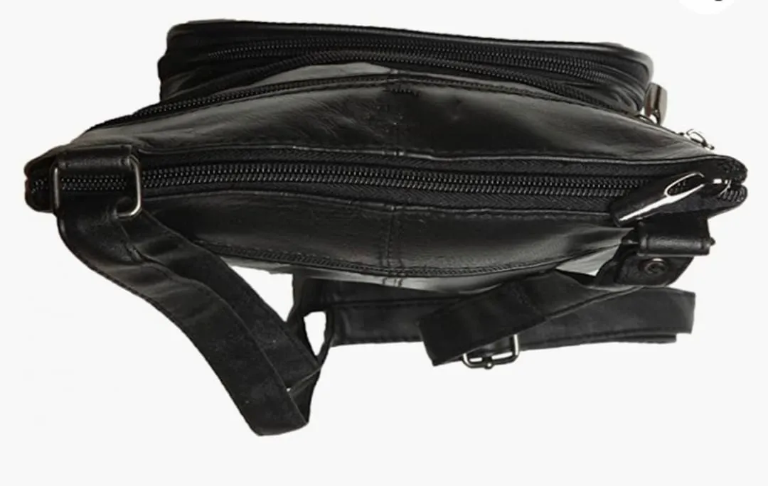 Designer Shoulder Bag Factory Custom Waterproof Travel PU Leather Men Crossbody Purse Shoulder Bag