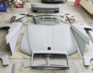 Kit carrosserie Mashari amélioré pour Rolls-Royce Ghost 2010-2014, résine et <span class=keywords><strong>fibre</strong></span> <span class=keywords><strong>de</strong></span> <span class=keywords><strong>verre</strong></span>, installation par boulons - Product Image 2