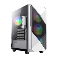 GAMEMAX Revolt(3606) ATX Mid Tower Desktop Gaming Computer Case with 360 Water Cooling Support Plastic Material with Fan