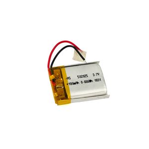 KC lipo rechargeable battery 502025 <strong>3</strong>,7 V 180 mAh Li-polymer battery with PCM wires - Product Image 5