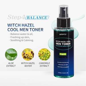 Juego de regalo para el cuidado de la piel orgánico vegano, juego para el cuidado de la piel personalizado, Control de aceite, juego de cuidado de la piel hidratante antiacné para hombres - Product Image 4