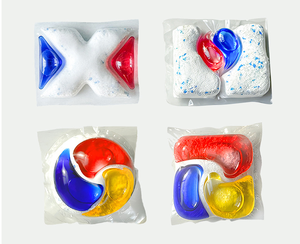 น้ำยาล้างจานแบบใช้แล้วทิ้งแคปซูลเจลผงซักฟอกแบบแข็งสำหรับกำจัดคราบบนโต๊ะอาหาร - Product Image 6