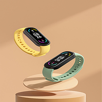 Xiaomi Mi Band 9 Global Version Smart Band Écran AMOLED 1.62 "GNSS Blood Oxygen Fitness 5ATM MiBand