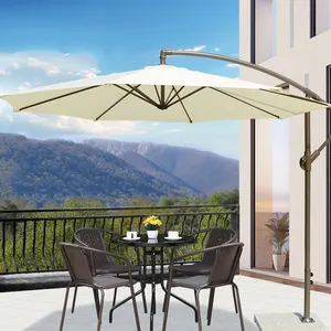 Hot Uv Zon Bescherming Kleedt Chinese Gedrukt Parasols Patio Paraplu Tuinmeubilair Living