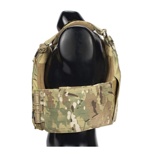 Gilet tactique à libération rapide d'usine, découpe laser Molle, porte-plaque de combat - Product Image 3