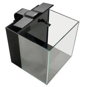 Superwitte Achterfilter Rechte Cilinder Uitlaat Op Maat Geaccepteerd Bureaublad <span class=keywords><strong>Aquarium</strong></span> Zee En Zoet Water Geïntegreerd <span class=keywords><strong>Aquarium</strong></span> - Product Image 1