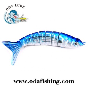 Esche per <span class=keywords><strong>pesca</strong></span> alla traina con Trolling di acqua salata <span class=keywords><strong>esca</strong></span> per corpo duro con otto esche segmentate per <span class=keywords><strong>pesca</strong></span> al tonno di acqua salata - Product Image 5