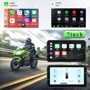 Pantalla Táctil Impermeable de 7 Pulgadas para Motocicleta con Apple CarPlay, Android Auto, GPS, Navegación Inalámbrica - Product Image 2