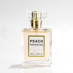 Paradise pesca 25ML Bestseller 2025 messico | Fragola-ribes nero-vaniglia EDT | Profumo donna 12H giorno e notte