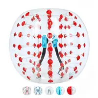 Inflatable Bumper Ball Suit with Colored Dots for Adult