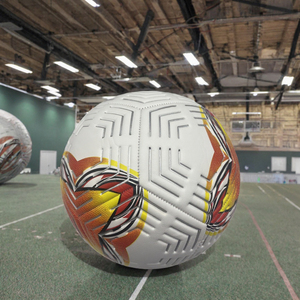 BLACK RACING GEAR Soccer <b>Training</b> <b>Ball</b> Size 5 PU Material Thermal Bonded Match Quality OEM Manufacturer Bulk Wholesale - Product Image 3