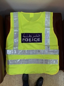 CITICITY Workwear Fluorescent Yellow Road Traffic Safety Reflective Vest Mesh Breathable Safety Vest with PVC Reflective <b>Tape</b> - Product Image 2