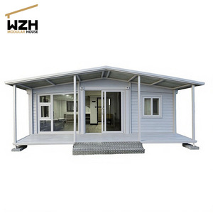 Rumah Kontainer Modular Modern yang Dapat Dilepas, Harga Hotel Mewah 2 Kamar Tidur, Villa Kontainer 20 Kaki yang Dapat Diperluas - Product Image 1