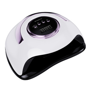 <span class=keywords><strong>Lampe</strong></span> à ongles personnalisée fabriquée en usine avec poignée 180W 36 perles UVLED LCD 4 temps de séchage rapide pour manucure - Product Image 1