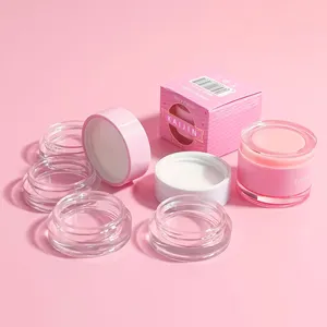 wholesale makeup lip balm tube makeup package container pink lip balm container double sided lip balm container