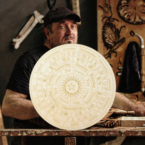 Kit de Adivinación con Tablero de Péndulo de Estrella de 8 Pulgadas, Tallado en Madera Pulida, Estilo Arte Popular, para Artículos de Brujería - Product Image 6