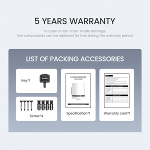 Saige Jumbo <strong>Toilet</strong> Regular Hands Wet <strong>Wipe</strong> Paper <strong>Dispenser</strong> - Product Image 4