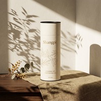 Emballage en tube de papier biodégradable écologique personnalisé avec certification PPWR en gros