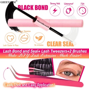 Set <span class=keywords><strong>de</strong></span> Pestañas Postizas Voluminosas 30 40 50 60 80D con Adhesivo y Sellador DIY, <span class=keywords><strong>Pinzas</strong></span> y Kit <span class=keywords><strong>de</strong></span> Pestañas en Racimo en Caja Rosa - Product Image 6