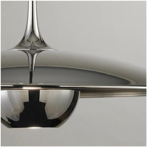 Modern Minimalist Flying Saucer Pendant <b>Light</b> Led Single Head Round <b>Chandelier</b> For Dining Room Nordic Style - Product Image 3