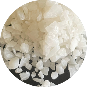 JIUCHONG China Factory 50 kg Granular Sulfato de aluminio con bajo contenido de hierro 17% para tableta de polvo de tratamiento de agua - Product Image 1