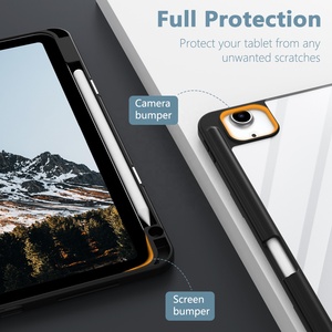 ไฮบริดSlimสําหรับ<span class=keywords><strong>iPad</strong></span> 10th/5th/4th Generation/<span class=keywords><strong>iPad</strong></span> Pro 4th/3rd/2nd/1st Generationในตัวผู้ถือดินสอ-กันกระแทก - Product Image 5