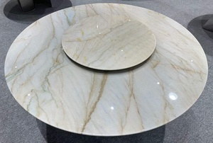 Piedra de cuarcita Patagonia natural para mesa de comedor al por mayor Mesa <span class=keywords><strong>Lazy</strong></span> <span class=keywords><strong>Susan</strong></span> MOQ I PCS - Product Image 4