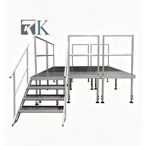 Lightweight Stage Aluminum Alloy Modular Stage <b>Platform</b> with Quick Installation for Events - Product Image 1