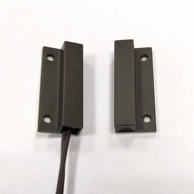 Magnetic Window Sensor for Intruder Alarm System CE ROHS Mcs-37 Normally Closed White Color