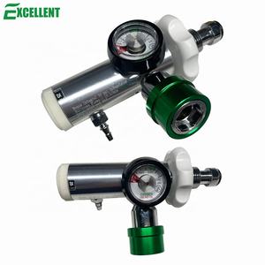 Régulateur d'oxygène à bec bombé avec douille <span class=keywords><strong>Heyer</strong></span> allemande pour bouteille d'oxygène, type bec bombé, régulateur EMS - Product Image 6