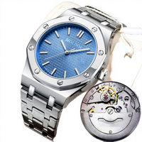 Reloj de Pulsera de Cuarzo Mecánico Deportivo, Casual y de Negocios para Hombre, de Alta Calidad, Luminoso, Cronógrafo, Calendario, Resistente al Agua