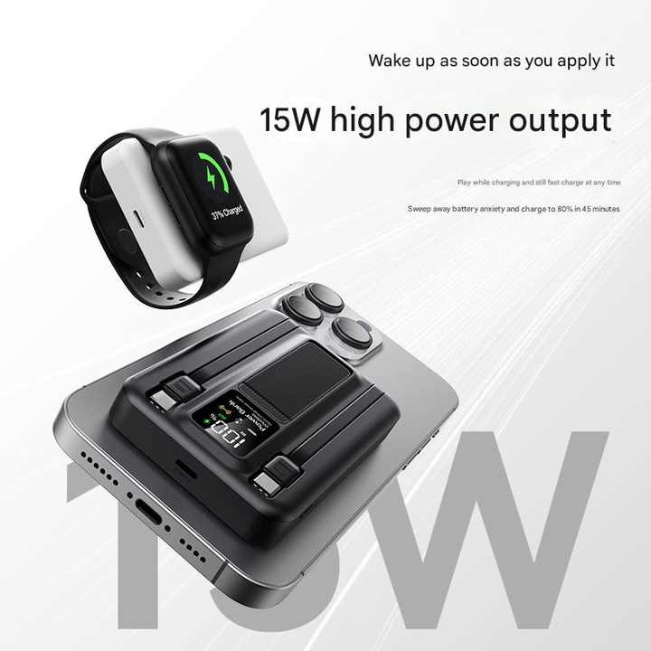 Five-in-One Magnetic Wireless Power Bank 10000mAh main image 0