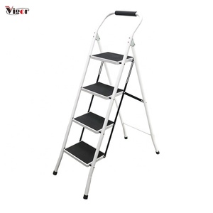 Hộ gia đình di động thép 4 bước bước Phân thang foldaway bước thang - Product Image 1