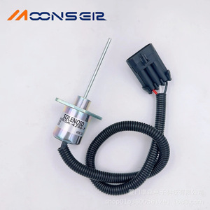 Moonsen Stop Solenoid Sa-4298-T 12V For Diesel <b>Generator</b> Parts - Product Image 1