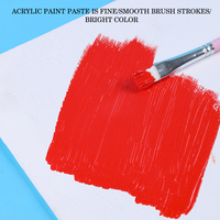 Ensemble de peinture acrylique Giorgione 24 couleurs pour la peinture sur toile, fournitures d'art, peinture acrylique en gros
