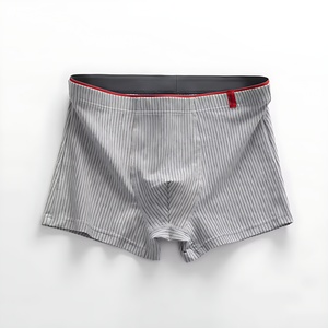 Slip personalizzati in cotone da uomo <span class=keywords><strong>Sexy</strong></span> Boxer in seta con pizzo a metà vita in tessuto stampato traspirante con motivo a maglia tipo di fornitura - Product Image 6