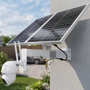 Solar Lamp Surveillance <b>Camera</b> IP65 Rated LED Garden <b>Security</b> <b>Light</b> Battery Included AAA Battery Sensor Control Dimmable Wall - Product Image 3