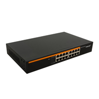 TiNCAM Gigabit Switch Ethernet 10/100M 16 RJ45 port jaringan Switch Ethernet LAN Switch Media konverter Fiber Optical