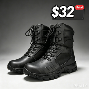 Botas Tácticas XYM, Antipinchazos, con Suela de <span class=keywords><strong>EVA</strong></span>+<span class=keywords><strong>Goma</strong></span>, Modelo Hua Singh, para Seguridad y Servicio, con Sistema de Soporte HSM016 - Product Image 1