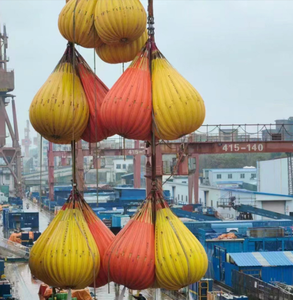 5 bis 50 Tonnen PVC-Kran Davit Last prüfung schwerer Wassers äcke - Product Image 5