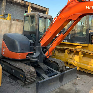 Excavadora Usada Hitachi ZX65 Mini Crawler, Pocas Horas de Uso, 6.5 Toneladas, Original de Japón, en Venta, Disponible en Stock - Product Image 3