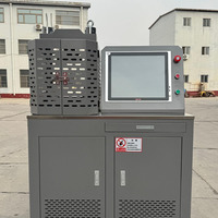 Machine d'essai de compression et de flexion du ciment entièrement automatique, testeur hydraulique de mortier pour laboratoire de construction